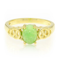 Imperial Chrysoprase Silver Ring