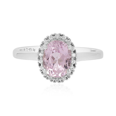 Kunzite Silver Ring
