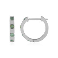 Alexandrite Silver Earrings