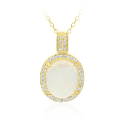 Welo Opal Silver Necklace