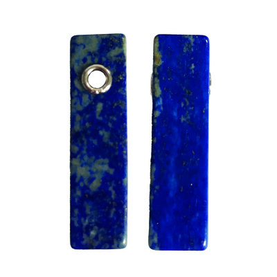 Lapis Lazuli Silver Pendant (MONOSONO COLLECTION)
