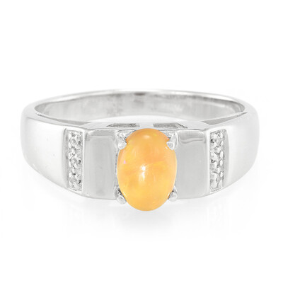 Javanese Opal Silver Ring