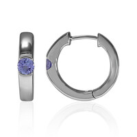 Tanzanite Silver Earrings