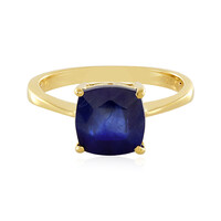 Madagascar Blue Sapphire Silver Ring