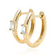 9K SI2 (G) Diamond Gold Earrings (de Melo)