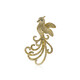14K SI2 Fancy Diamond Gold Pendant (CIRARI)