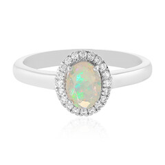 Welo Opal Silver Ring