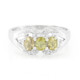 Cuprian Tourmaline Silver Ring