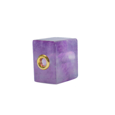 Fluorite Silver Pendant (MONOSONO COLLECTION)