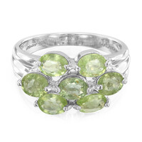 Paraiba Tourmaline Silver Ring