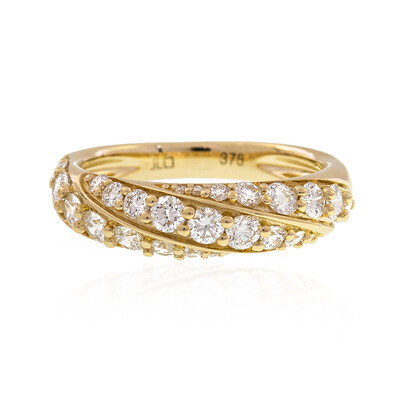 9K Flawless (F) Diamond Gold Ring (LUCENT DIAMONDS)