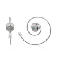 Freshwater pearl Silver Earrings (TPC)