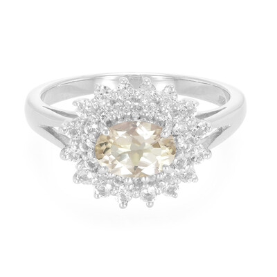 Sunburst Ametrine Silver Ring