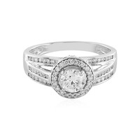 9K Flawless (F) Diamond Gold Ring (LUCENT DIAMONDS)