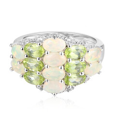 Welo Opal Silver Ring