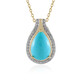 Sleeping Beauty Turquoise Silver Necklace (Faszination Türkis)
