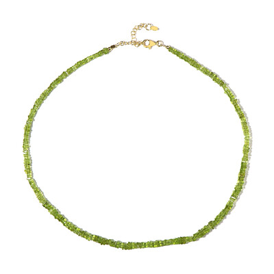 Peridot Silver Necklace
