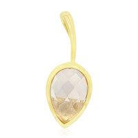 Rose Quartz Silver Pendant