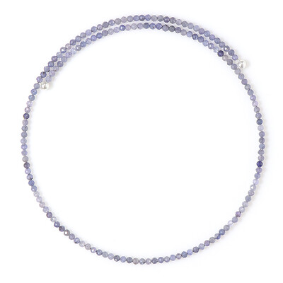 Tanzanite Steel Choker (Riya)