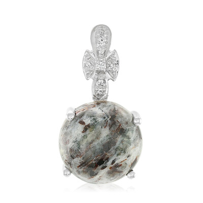 Astrophyllite Silver Pendant