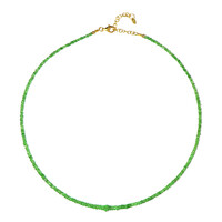 Tsavorite Silver Necklace