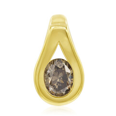 18K SI1 Argyle Brown Diamond Gold Pendant (Mark Tremonti)