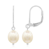 Freshwater pearl Silver Earrings (TPC)