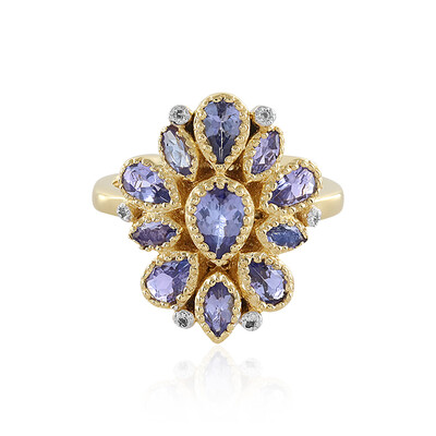 Tanzanite Silver Ring