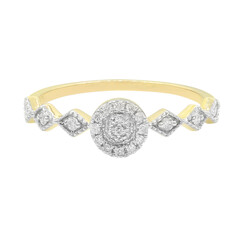 14K SI1 (G) Diamond Gold Ring