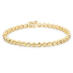 Citrine Silver Bracelet