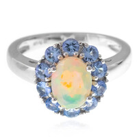 Welo Opal Silver Ring