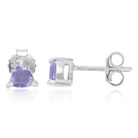 Tanzanite Silver Earrings