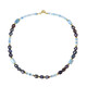 Aquamarine Silver Necklace