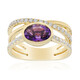 14K Amethyst Gold Ring (CIRARI)