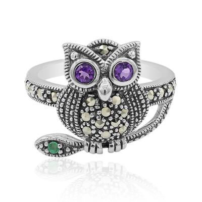 Amethyst Silver Ring