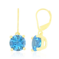 9K Marambaia Topaz Gold Earrings