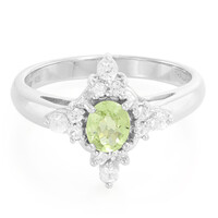 Paraiba Tourmaline Silver Ring
