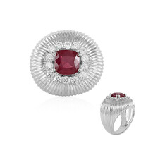 Bemainty Ruby Silver Ring