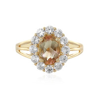 9K Oregon Sunstone Gold Ring