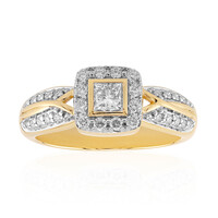 14K IF (D) Diamond Gold Ring