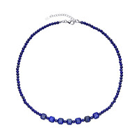 Lapis Lazuli Silver Necklace