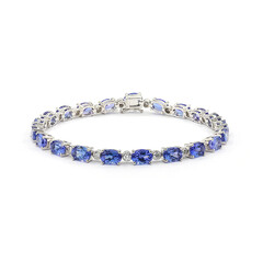 14K AAA Tanzanite Gold Bracelet (CIRARI)