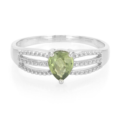 Mozambique Sapphire Silver Ring