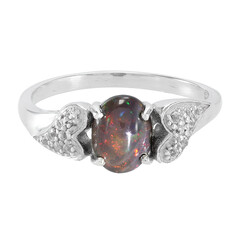 Mezezo Opal Silver Ring