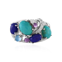 Kingman Turquoise Silver Ring