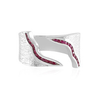 Ruby Silver Ring (de Melo)