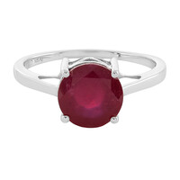 Madagascar Ruby Silver Ring