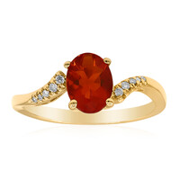 14K Mexican Fire Opal Gold Ring (CIRARI)