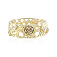 9K I2 Champagne Diamond Gold Ring (Ornaments by de Melo)