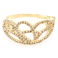 Fancy Diamond Silver Ring